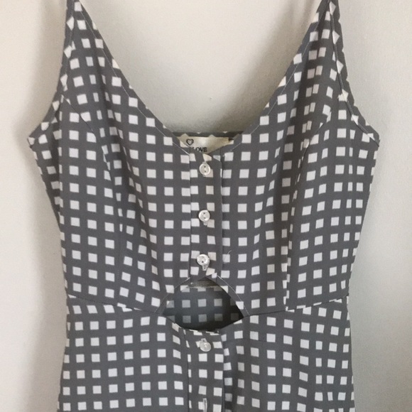 Urban Outfitters checked keyhole dress Small - Picture 4 of 8